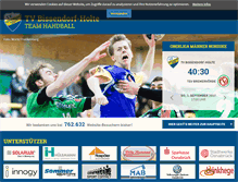 Tablet Screenshot of handball-in-bissendorf.de